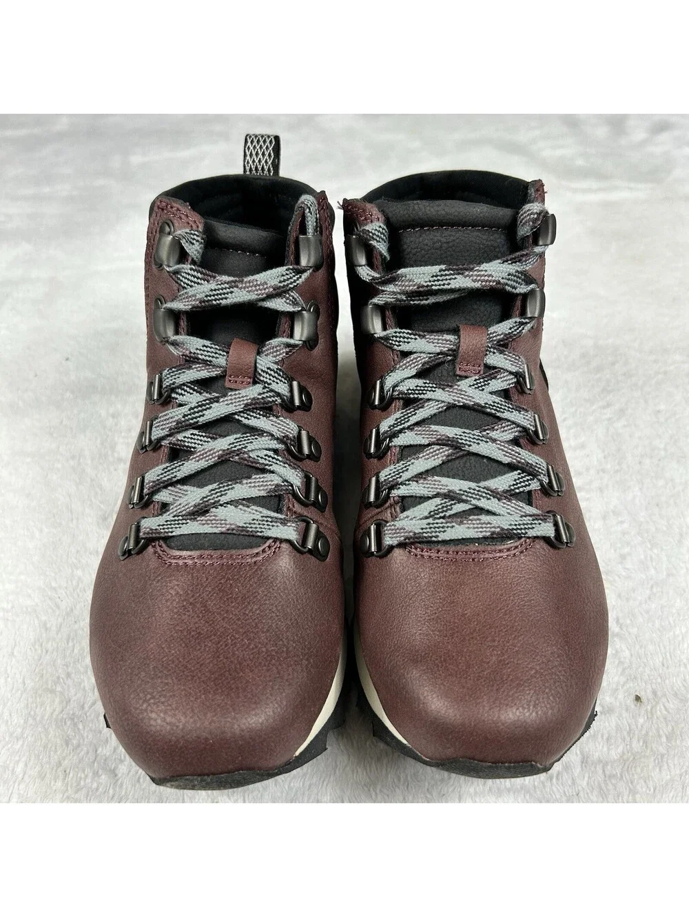 Merrell Womens Alpine Hiker Hiking Boots Size 6 Burgundy Trail Shoes J003772 New
